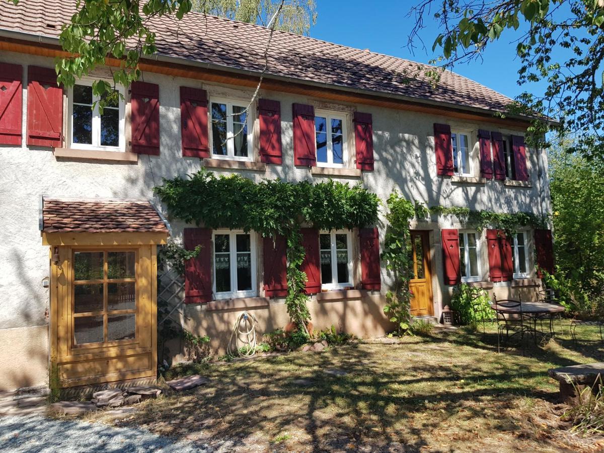 Bed and Breakfast Le jardin des gouttes à Rougegoutte Extérieur photo